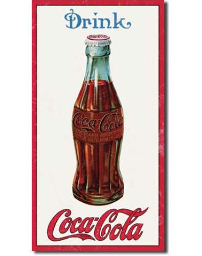 Coke 1915 Bottle 틴사인21.5x40.5cm,메탈시티