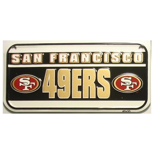 San Francisco 49ers 15.0x7.5cm,메탈시티