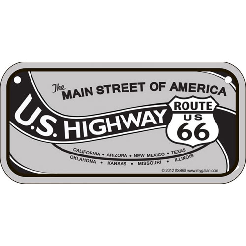 Route 66 Main Street15.0x7.5cm,메탈시티
