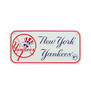 New York Yankees 15.0x7.5cm,메탈시티