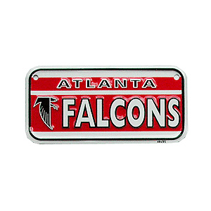 Atlanta falcons15.0x7.5cm,메탈시티