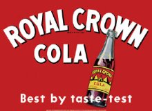 Royal Cola - Best by taste-test 틴사인44.0x31.5cm,메탈시티