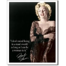 Marilyn Monroe- Man&#039;s World 마릴린먼로 틴사인31.5x40.5cm,메탈시티