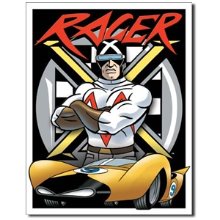 Speed Racer - Racer X 틴사인31.5x40.5cm,메탈시티