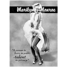 Marilyn Monroe - A career is 마릴린먼로 틴사인31.5x44.5cm,메탈시티