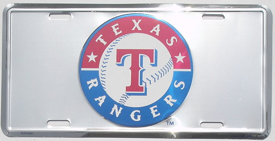Texas Rangers 30.5x15.0cm,메탈시티