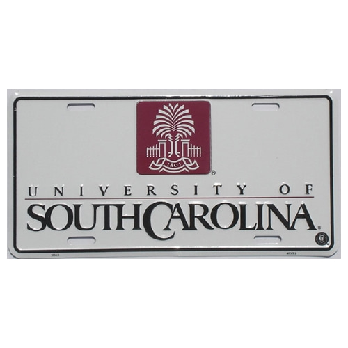 University of South Carolina 30.5x15.0cm,메탈시티