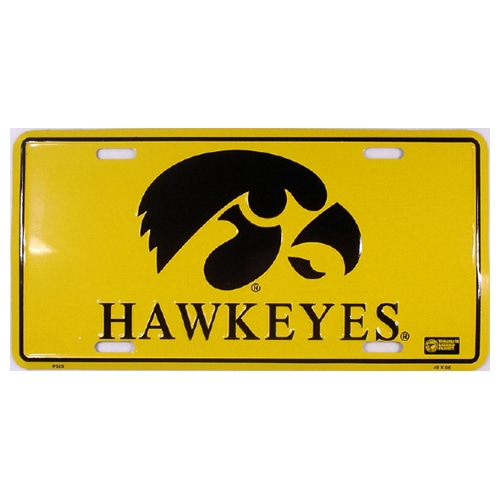 University of Iowa-HawkEyes 30.5x15.0cm,메탈시티