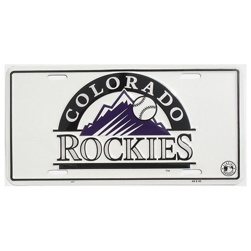 Colorado Rokies 30.5x15.0cm,메탈시티