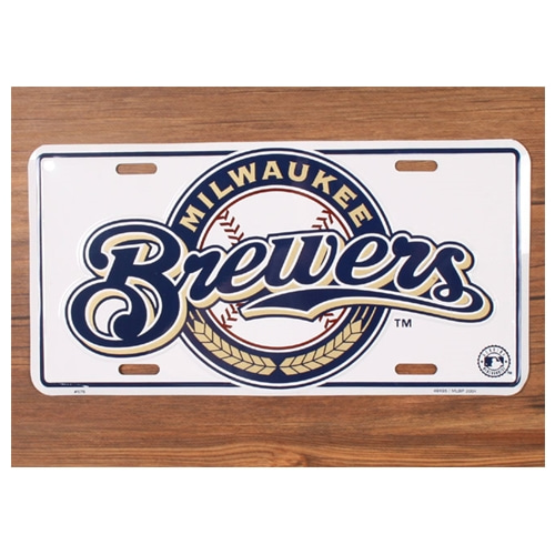 Milwaukee Brewers30.5x15.0cm,메탈시티