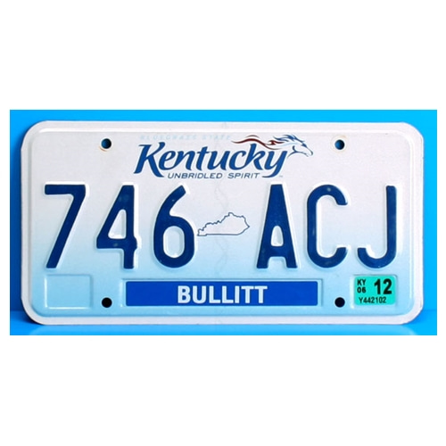 Kentucky 자동차 번호판-4 30.5x15.5cm,메탈시티