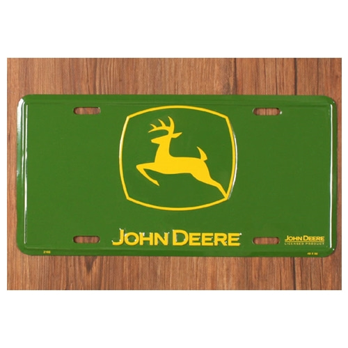 John Deere-그린30.5x15.0cm,메탈시티