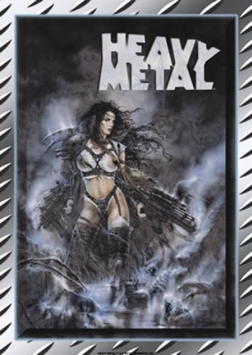 Heavy Metal - Swamp Woman 헤비메탈 틴사인30.0x42.5cm,메탈시티