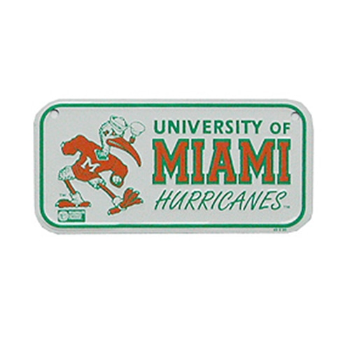 University of Miami15.0x7.5cm,메탈시티