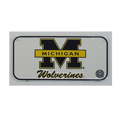 Michigan Wolverines15.0x7.5cm,메탈시티