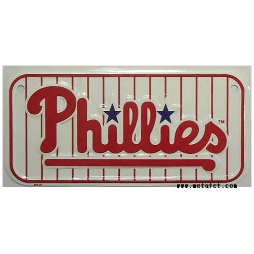 Philadelphia Phillies 15.0x7.5cm,메탈시티