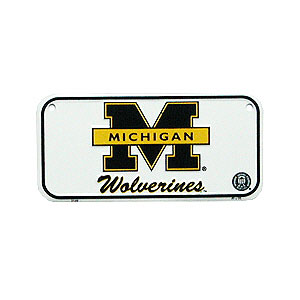 Michigan Wolverines15.0x7.5cm,메탈시티