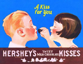 Hershey&#039;s Kiss for You 틴사인40.5x31.5cm,메탈시티