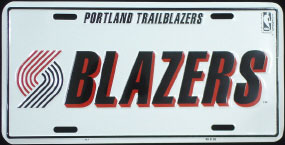 Portland Trailblazers  30.0x15.0cm,메탈시티