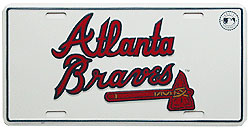 Atlanta Braves 30.5x15.0cm,메탈시티