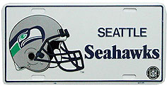 Seattle Seahawks 30.5x15.0cm,메탈시티