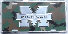 University of Michigan-2 30.5x15.0cm,메탈시티
