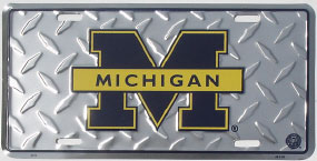 University of Michigan-3 30.5x15.0cm,메탈시티