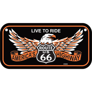 Route 66 Eagle15.0x7.5cm,메탈시티
